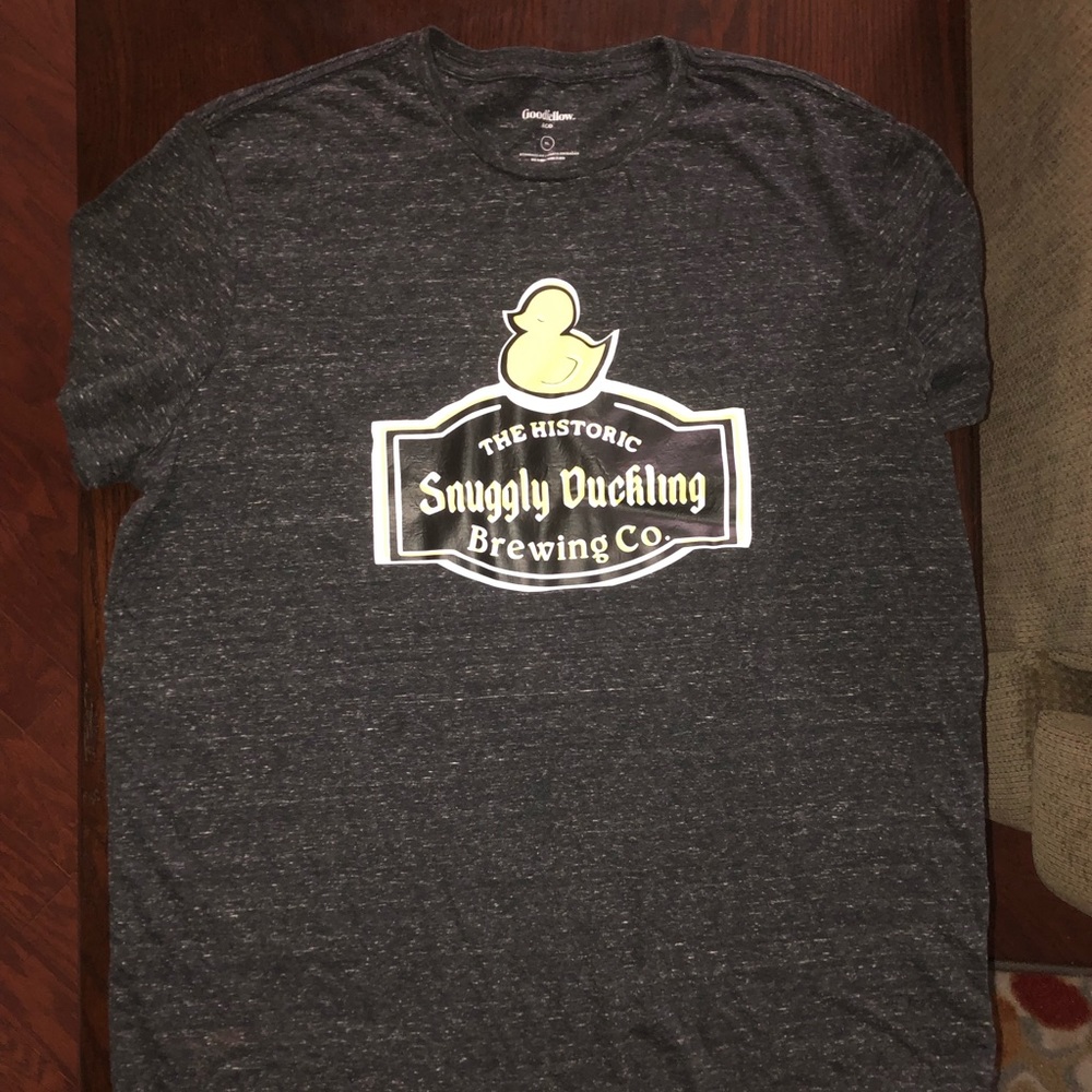 Gray Goodfellow & Co Snuggly Duck Brewing Co. Tee